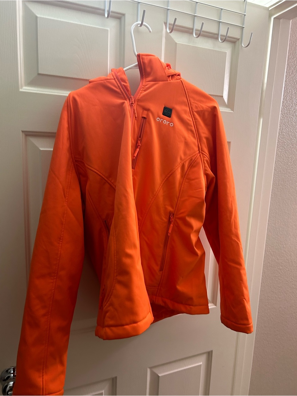 Men's Performance Softshell Jacket in Orange